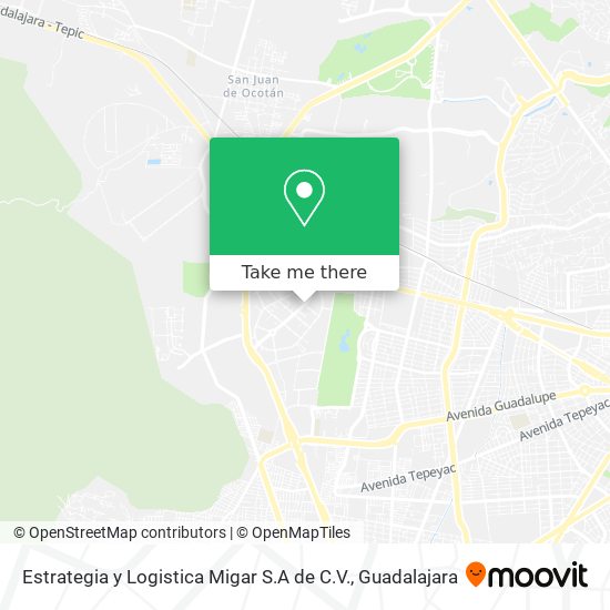 Estrategia y Logistica Migar S.A de C.V. map