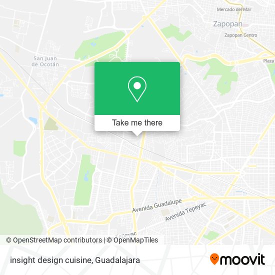 insight design cuisine map