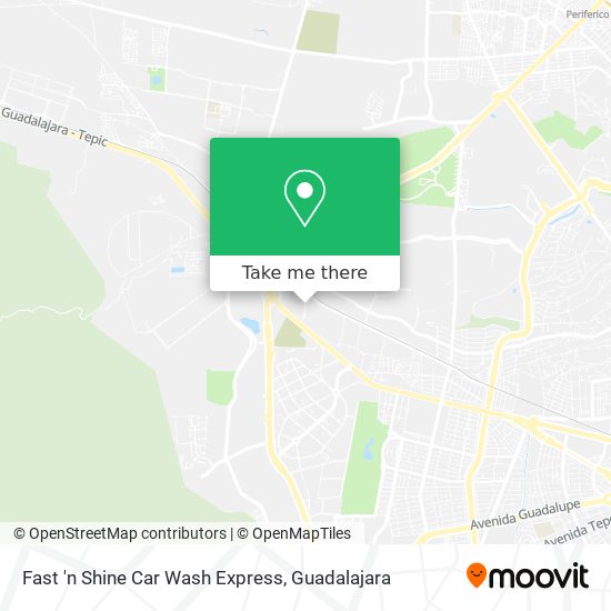 Mapa de Fast 'n Shine Car Wash Express