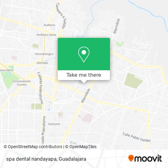 Mapa de spa dental nandayapa