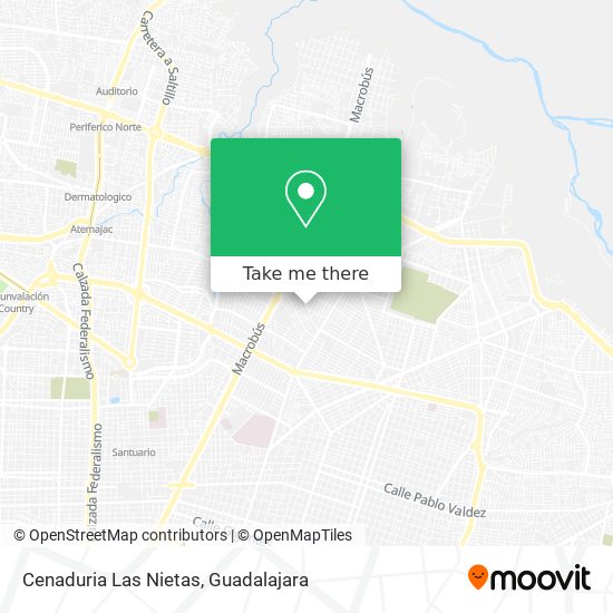 Mapa de Cenaduria Las Nietas