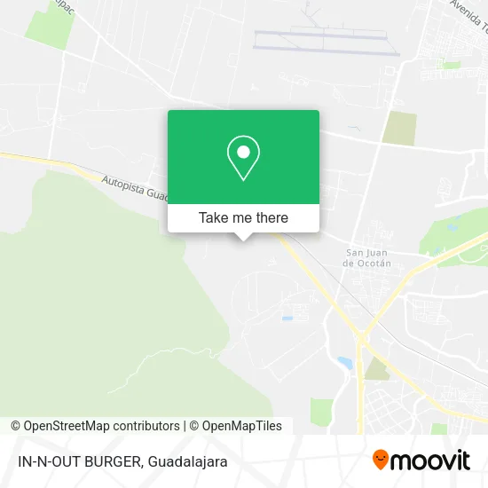 IN-N-OUT BURGER map