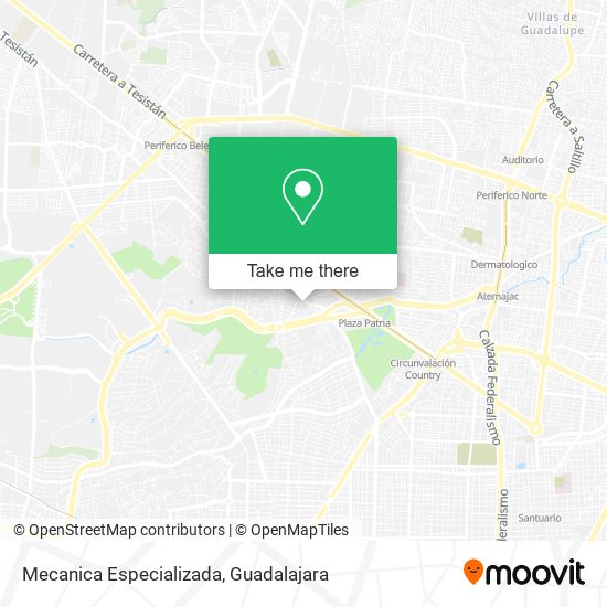 Mecanica Especializada map