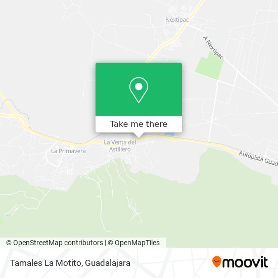 Mapa de Tamales La Motito