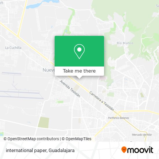 international paper map