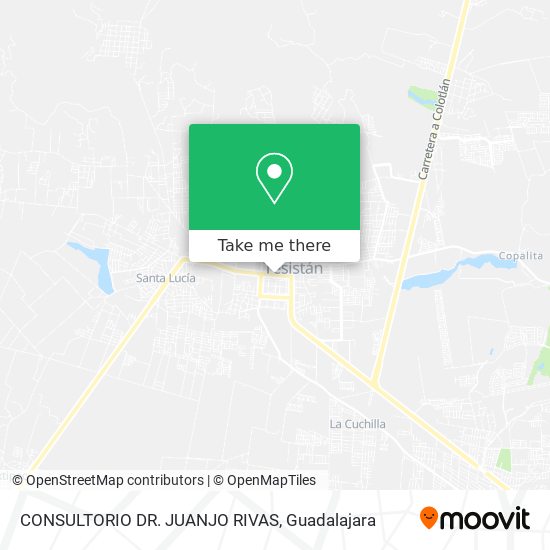 Mapa de CONSULTORIO DR. JUANJO RIVAS
