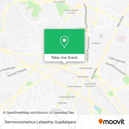 Dermocosmetica Lafayette map