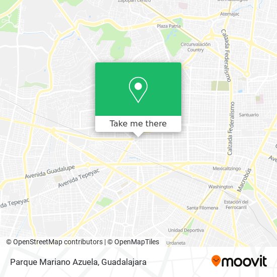 Parque Mariano Azuela map
