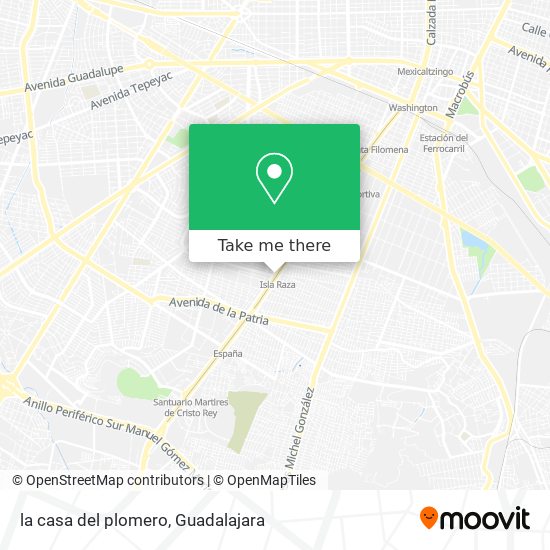 la casa del plomero map