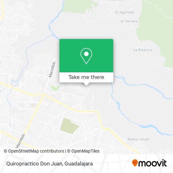 Quiropractico Don Juan map