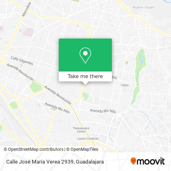 Calle José María Verea 2939 map