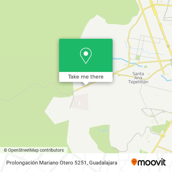 Prolongación Mariano Otero 5251 map