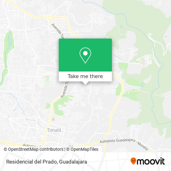 Residencial del Prado map