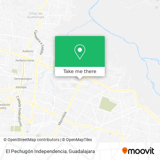 El Pechugón Independencia map