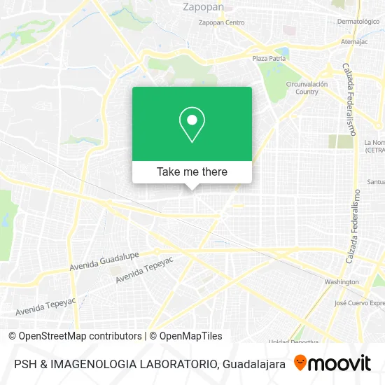 PSH & IMAGENOLOGIA LABORATORIO map