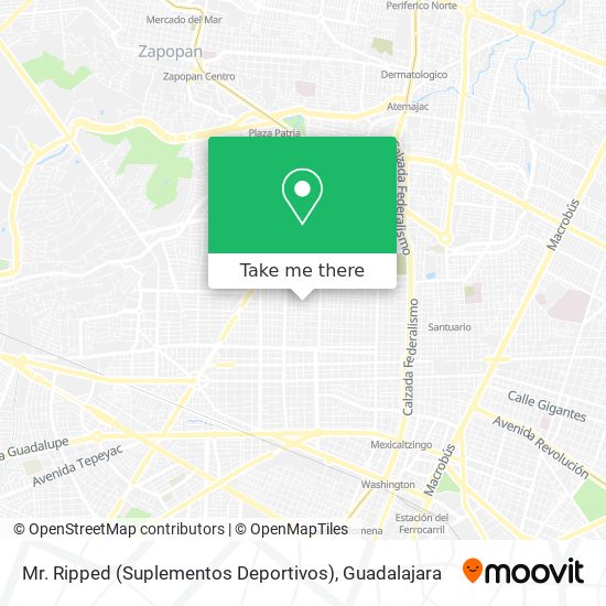 Mr. Ripped (Suplementos Deportivos) map