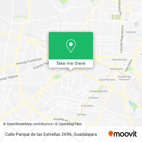Calle Parque de las Estrellas 2696 map