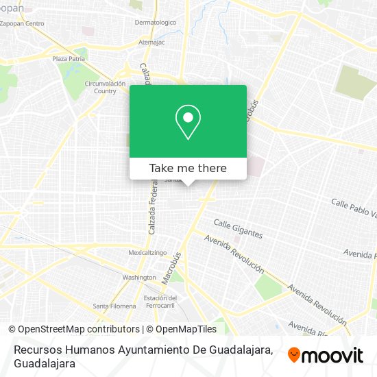 Recursos Humanos Ayuntamiento De Guadalajara map