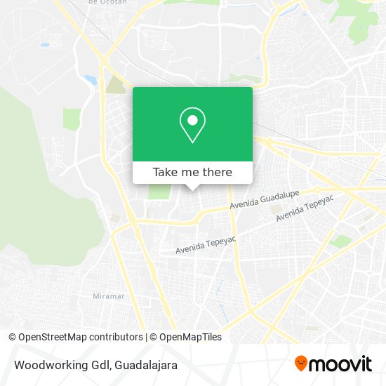 Mapa de Woodworking Gdl