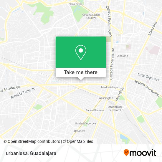 Mapa de urbanissa