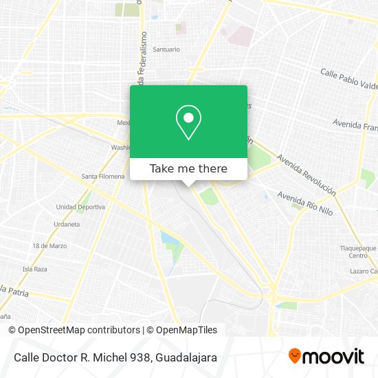 Calle Doctor R. Michel 938 map
