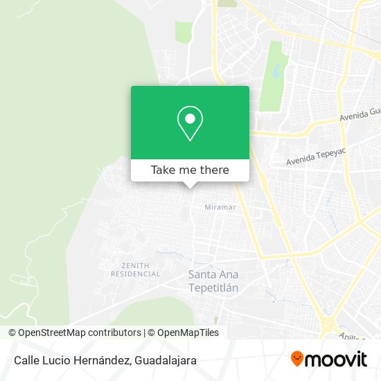 Calle Lucio Hernández map