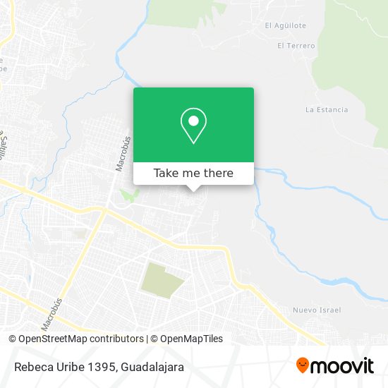 Mapa de Rebeca Uribe 1395