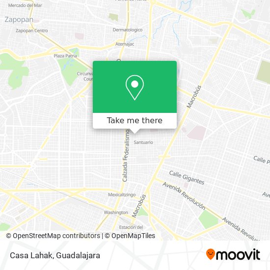 Mapa de Casa Lahak