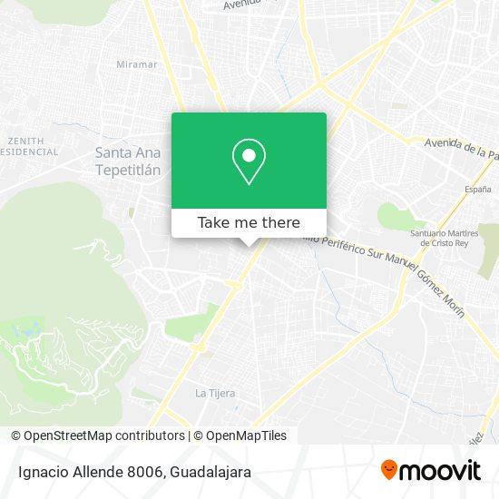 Mapa de Ignacio Allende 8006