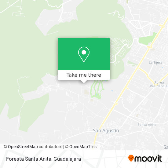 Mapa de Foresta Santa Anita