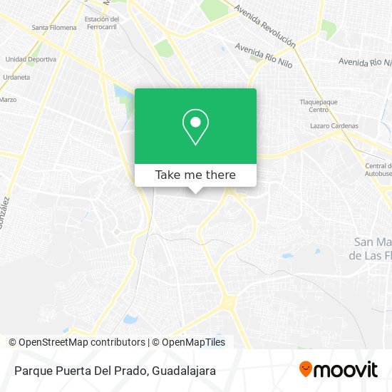 Mapa de Parque Puerta Del Prado