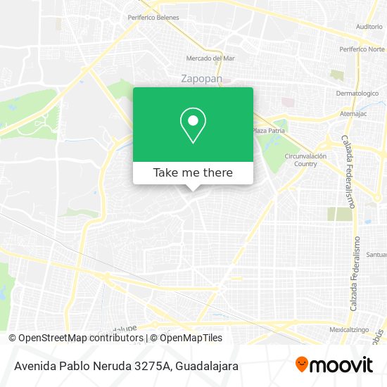 Avenida Pablo Neruda 3275A map