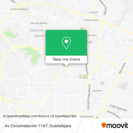 Av Circunvalación 1167 map