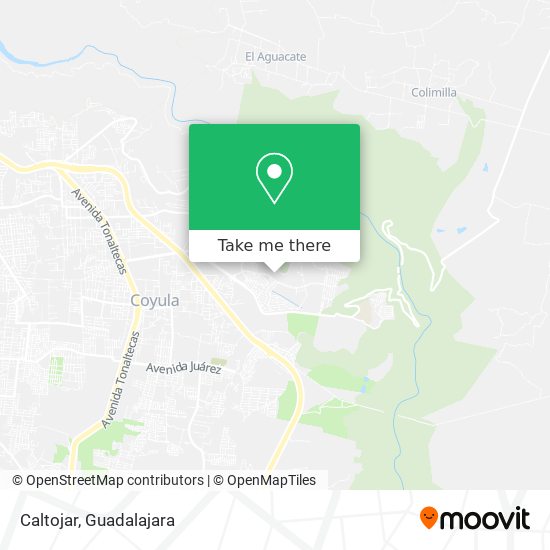 Mapa de Caltojar