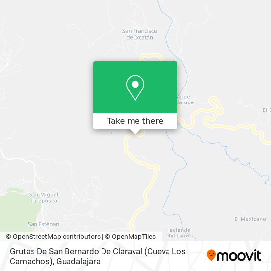 Grutas De San Bernardo De Claraval (Cueva Los Camachos) map