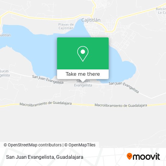 San Juan Evangelista map