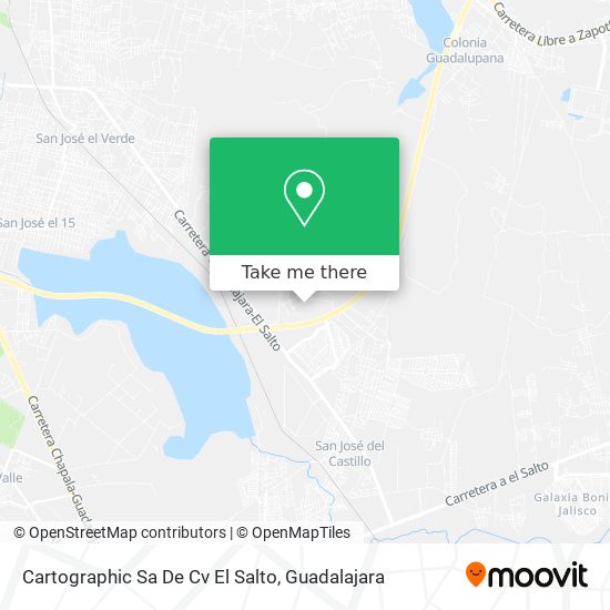 Mapa de Cartographic Sa De Cv El Salto