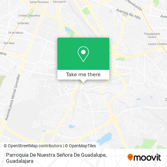 Mapa de Parroquia De Nuestra Señora De Guadalupe