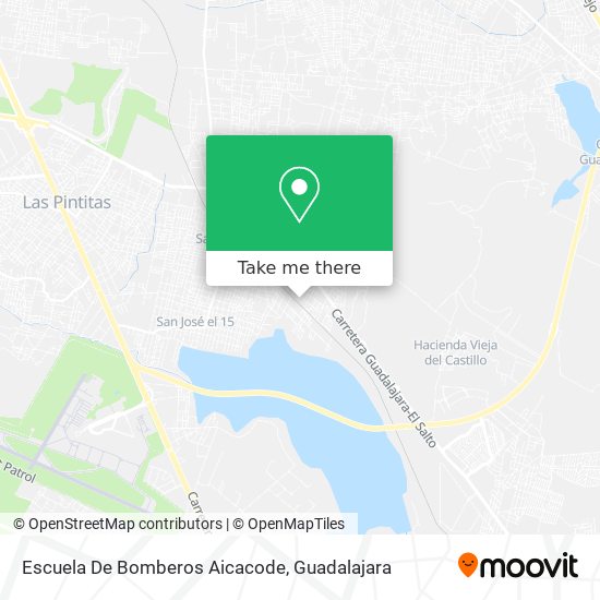 Mapa de Escuela De Bomberos Aicacode