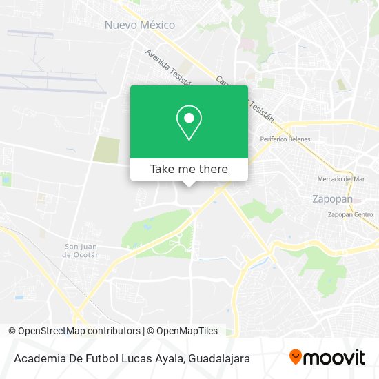 Mapa de Academia De Futbol Lucas Ayala