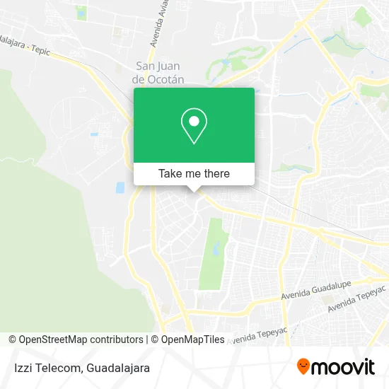 Izzi Telecom map