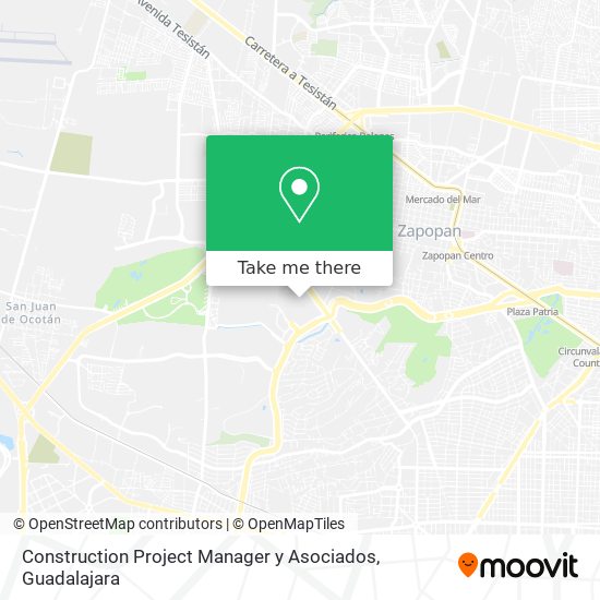 Construction Project Manager y Asociados map