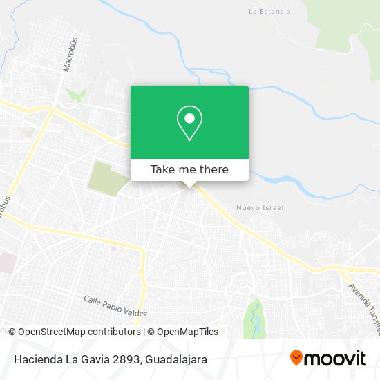 Hacienda La Gavia 2893 map