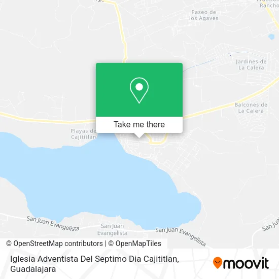 Mapa de Iglesia Adventista Del Septimo Dia Cajititlan