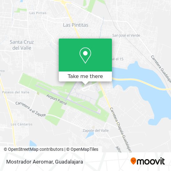 Mapa de Mostrador Aeromar
