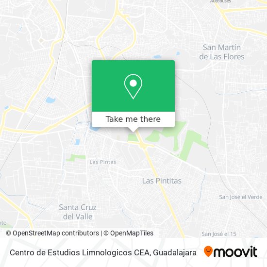 Centro de Estudios Limnologicos CEA map