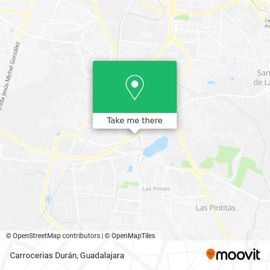 Carrocerias Durán map