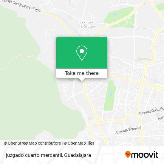 juzgado cuarto mercantil map