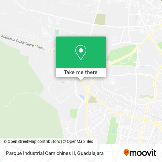 Mapa de Parque Industrial Camichines II