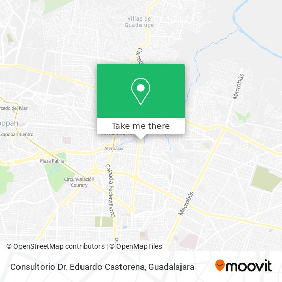 Consultorio Dr. Eduardo Castorena map